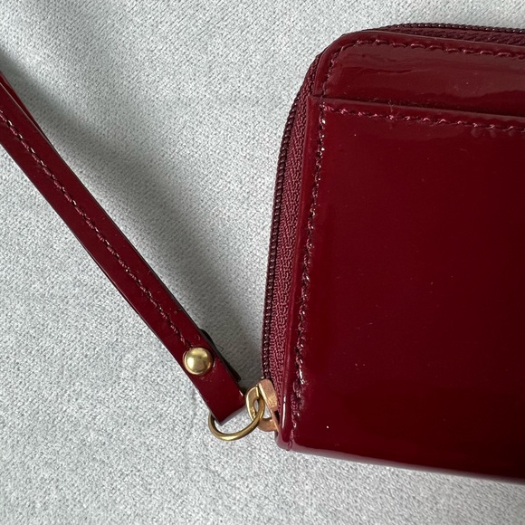 Coach Patent Leather Wristlet - Picture 2 of 6